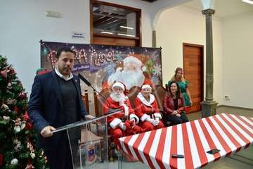 Presentación de la visita de Papá Noel a Telde (Foto TA)